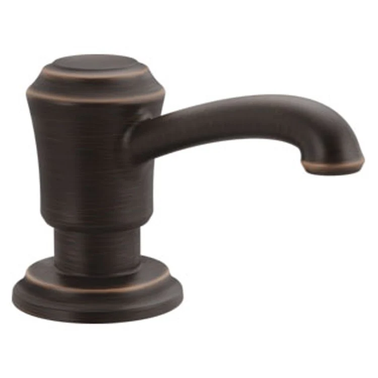 Soap Dispenser Cassidy Venetian Bronze Deck Mount Metal Pump 13 Ounce 3-5/8 Inch - Frankwebs
