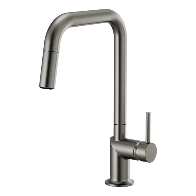 Kitchen Faucet Odin 1 Less Handle ADA Brilliance Luxe Gold Pull-Down with Square 1.8 Gallons per Minute - Frankwebs