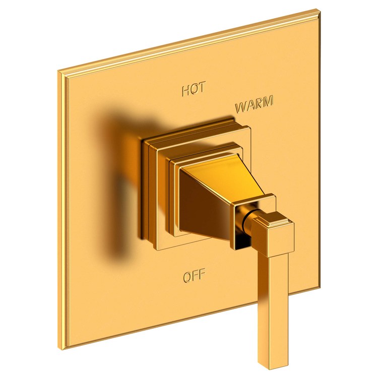Pressure Balance Valve Trim Malvina Square 1 Lever Venetian Bronze ADA Depth 4 Inch - Frankwebs