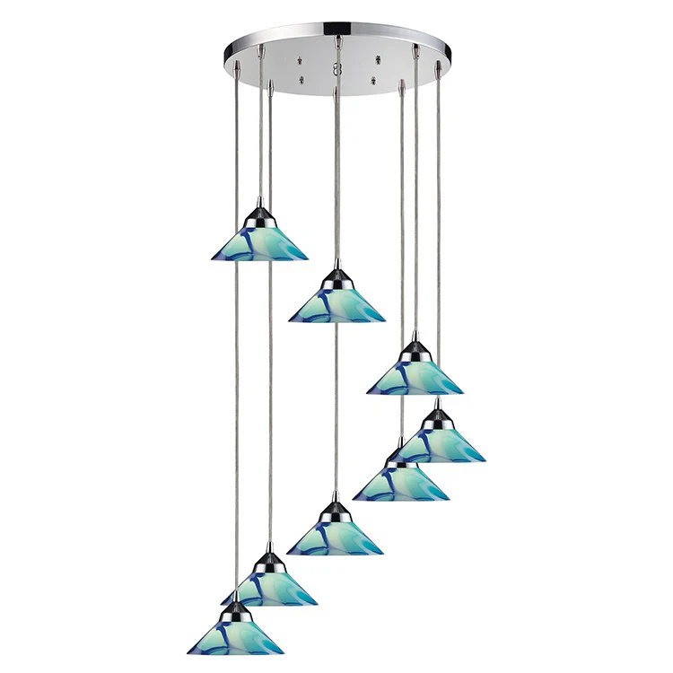 Refraction Eight-Light Pendant - Frankwebs
