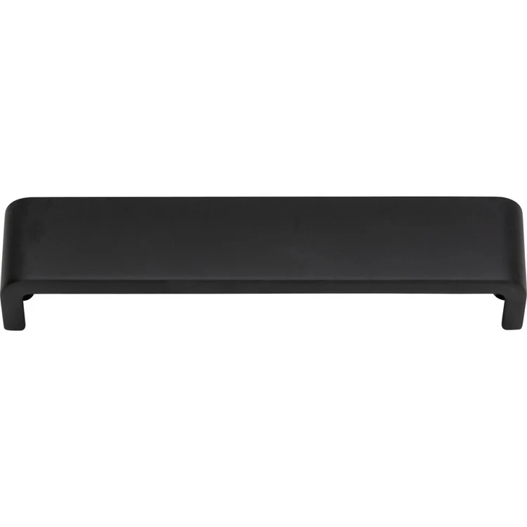 Drawer Pull Atlas Platform Matte Black Zinc Alloy 6-5/16 Inch 6-5/8 x 1-5/16 Inch - Frankwebs