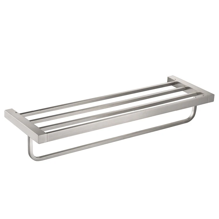 Stelios Bathroom Shelf with Towel Bar - Frankwebs