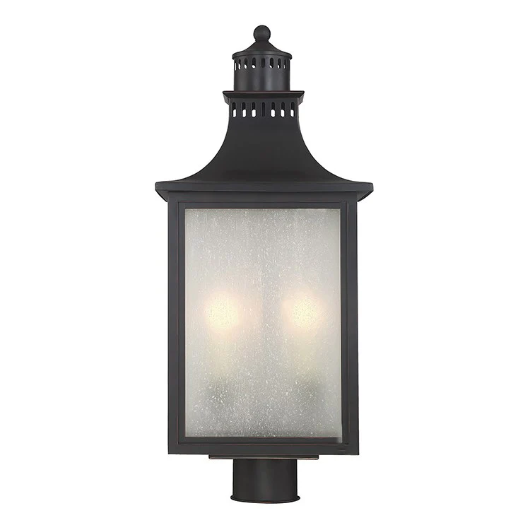 Monte Grande Three-Light Outdoor Post Lantern - Frankwebs