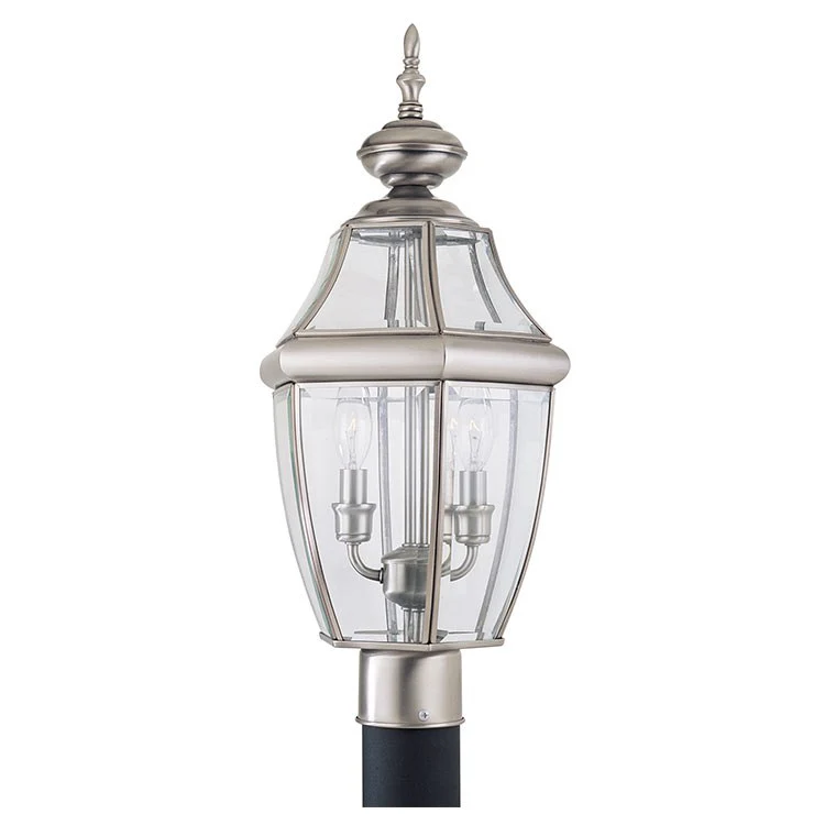 Lancaster Two-Light Outdoor Post Lantern - Frankwebs