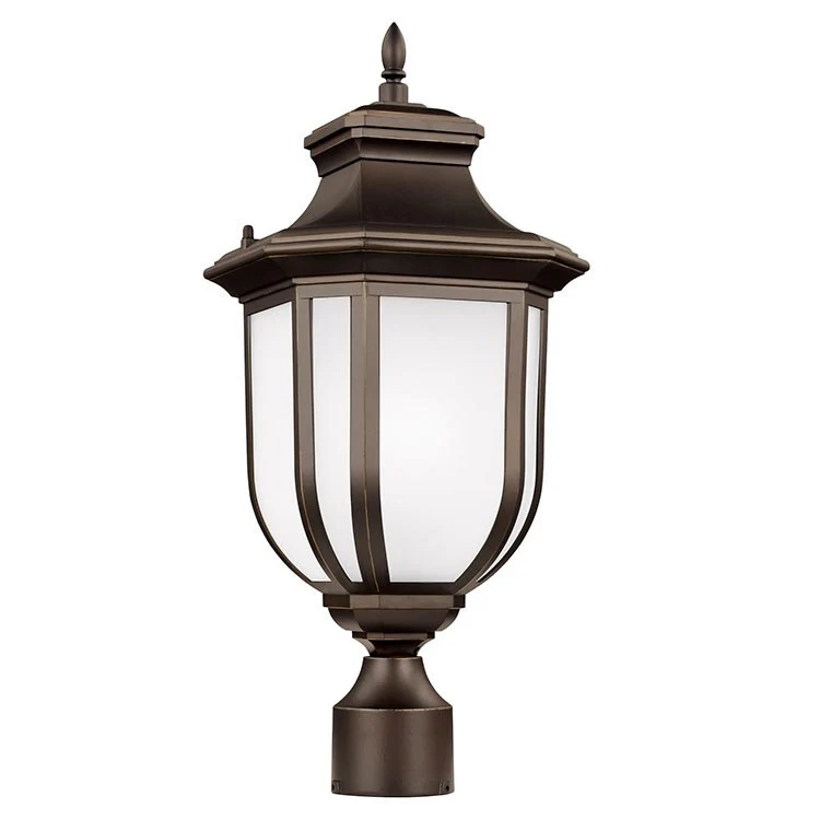 Childress Single-Light LED Outdoor Post Lantern - Frankwebs