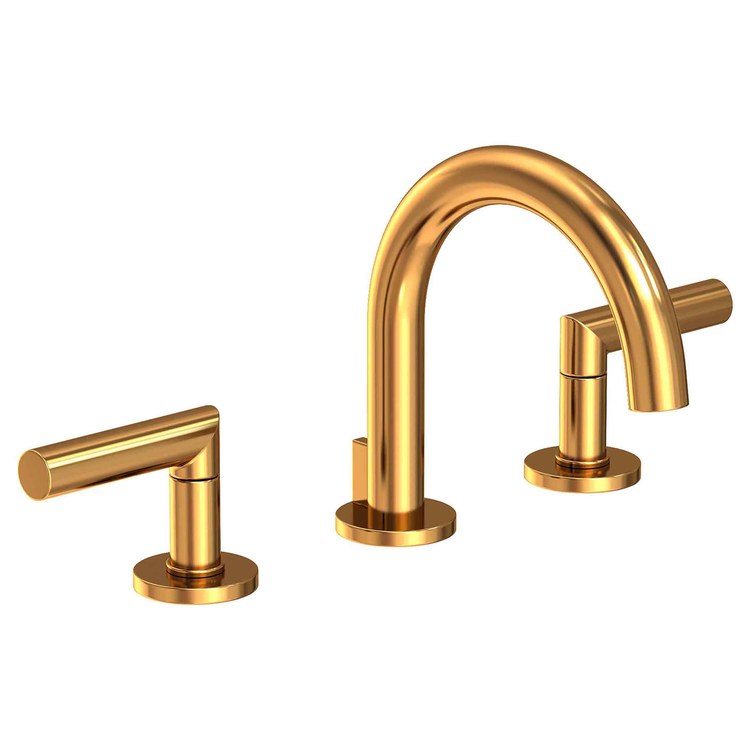 Lavatory Faucet Pavani Widespread 8 to 20 Inch Spread 2 Lever ADA Aged Brass 1.2 Gallons per Minute Brass Spout Height 3-1/8 Inch - Frankwebs