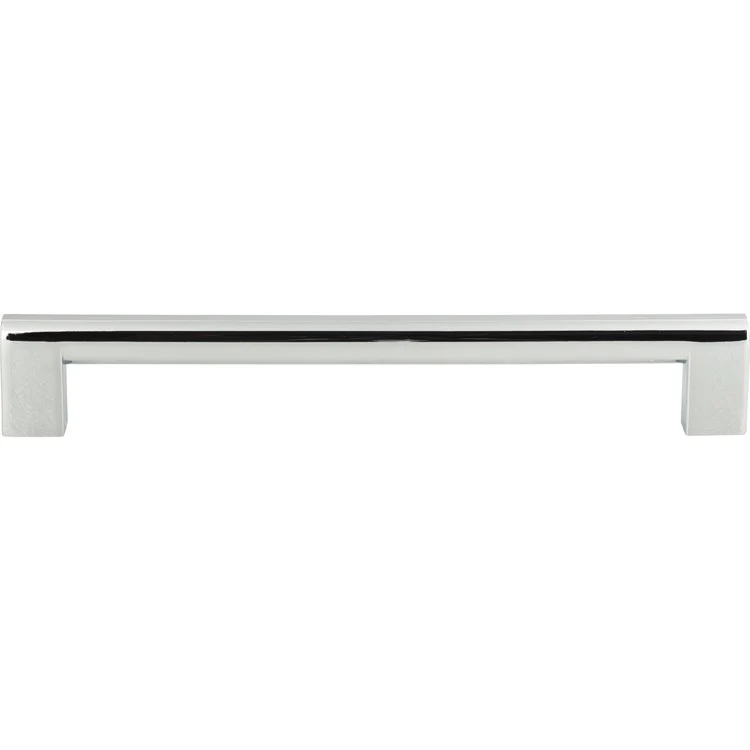 Drawer Pull Atlas Round Rail Brushed Nickel Zinc Alloy 7-9/16 Inch 8-1/4 x 15/16 Inch - Frankwebs