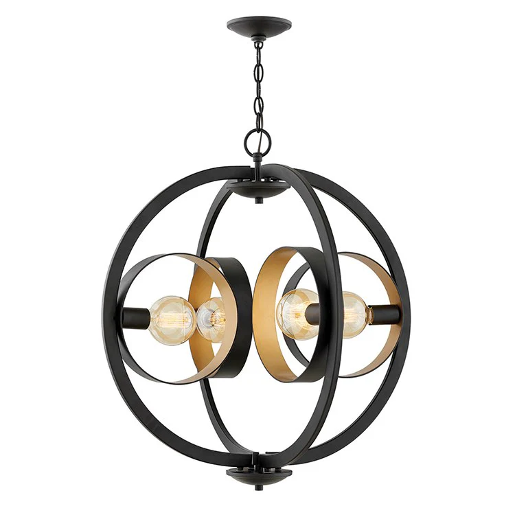 Orson Four-Light Globe Chandelier - Frankwebs