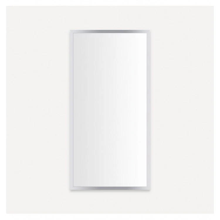 Medicine Cabinet Profiles 20W x 40H x 4D Inch 1 Doors Mirror Polished Nickel Flat Top Reversible Non-Electric - Frankwebs