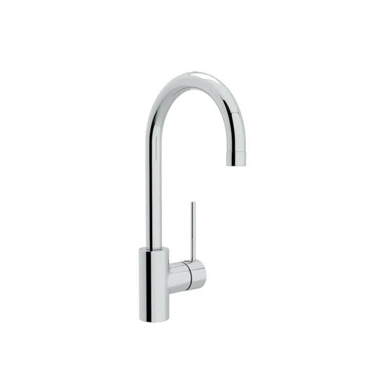 Bar Faucet Pirellone Food Prep 1 Side Lever Polished Nickel 1.8 Gallons per Minute - Frankwebs