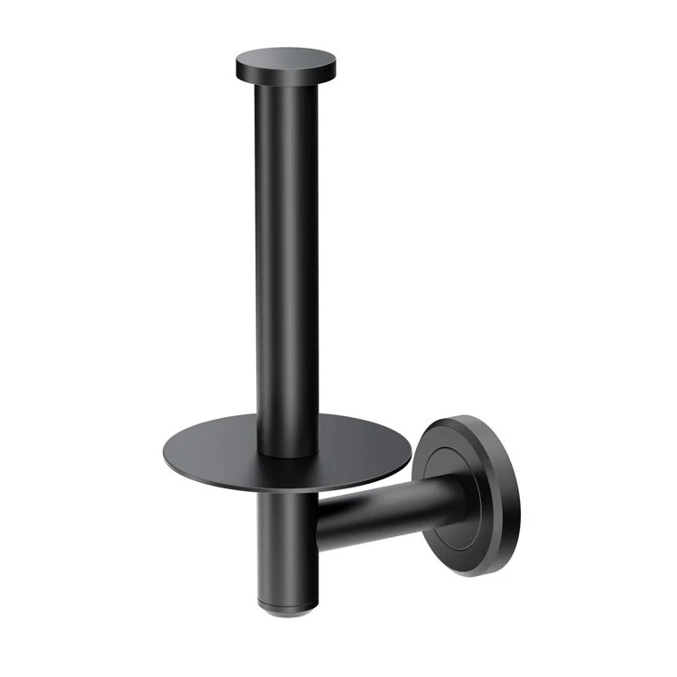 Towel Rack Latitude II Minimalist Matte Black Metal 18 Inch - Frankwebs