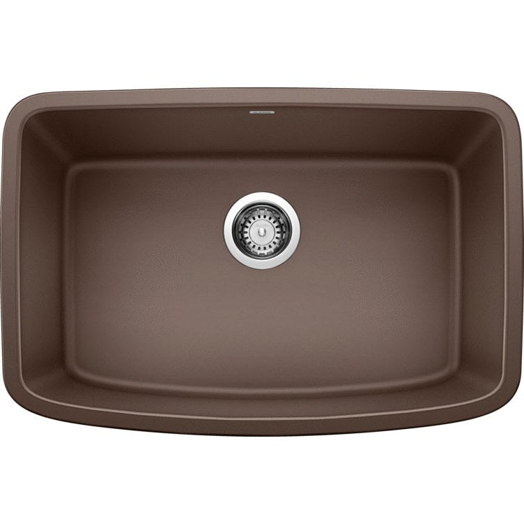 Kitchen Sink Valea 27 x 18 Inch Single Bowl Single Truffle Undermount Rectangle - Frankwebs