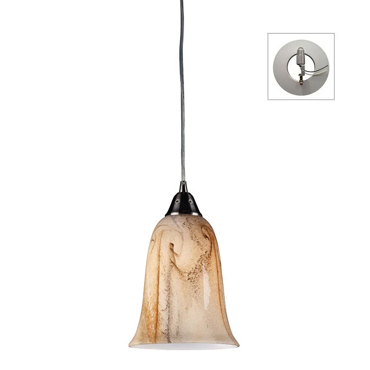 Granite Single-Light Pendant with Recessed Light Kit - Frankwebs