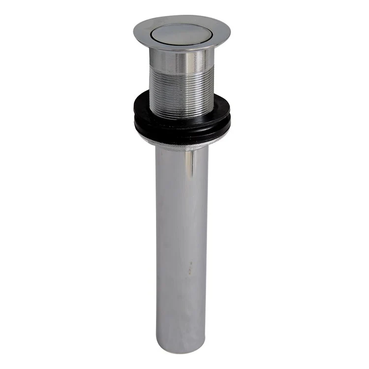 Pop-Up Drain 11 x 9 x 6 Inch Matte Black Brass for Sinks with 1-1/2 Inch Maximum Thickness - Frankwebs