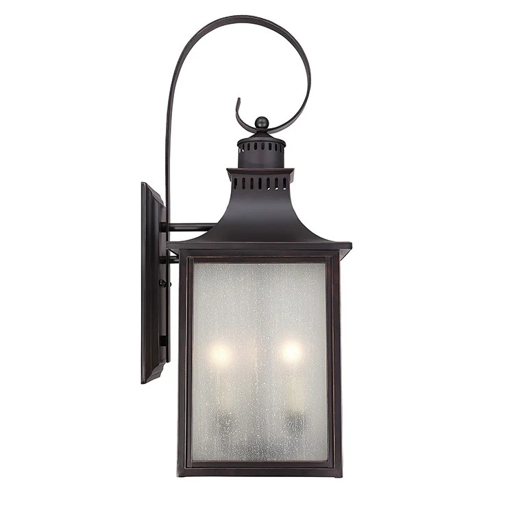 Monte Grande Three-Light Outdoor Wall Mount Lantern - Frankwebs