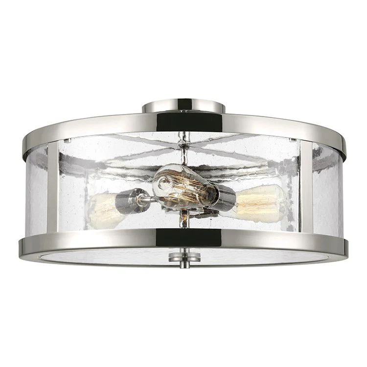 Harrow Three-Light Semi Flush Mount Ceiling Fixture - Frankwebs