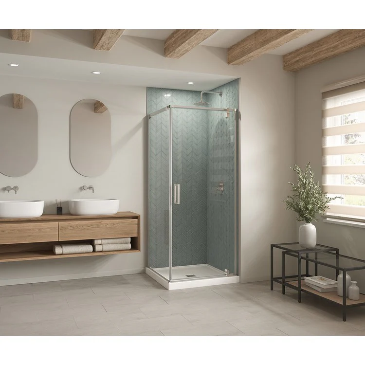 Shower Base B3X Corner Left or Right White 36 x 36 Inch Acrylic - Frankwebs