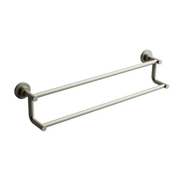 Towel Bar Star 24 Inch Double Black Zinc 5-5/8 Inch - Frankwebs