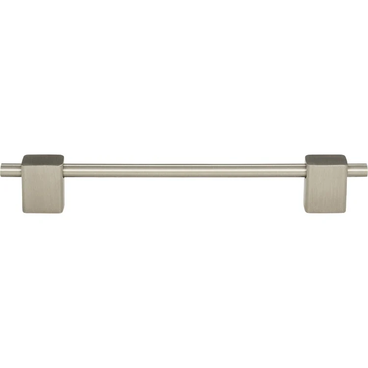 Drawer Pull Atlas Element Brushed Nickel Zinc Alloy 6-5/16 Inch - Frankwebs