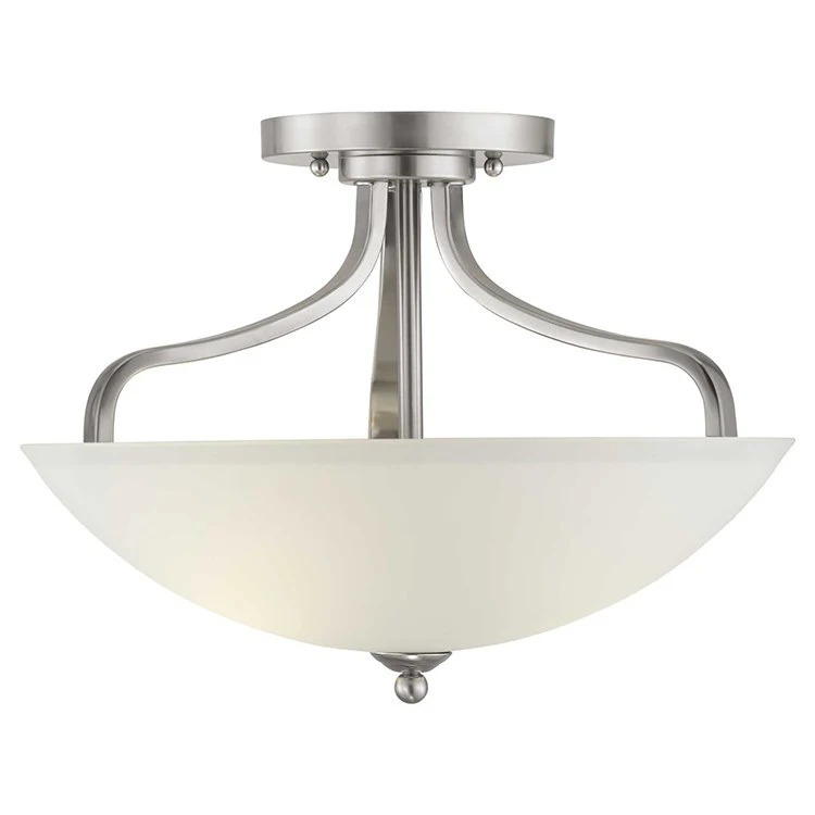 Laird Three-Light Convertible Semi-Flush Mount Ceiling Fixture/Pendant - Frankwebs