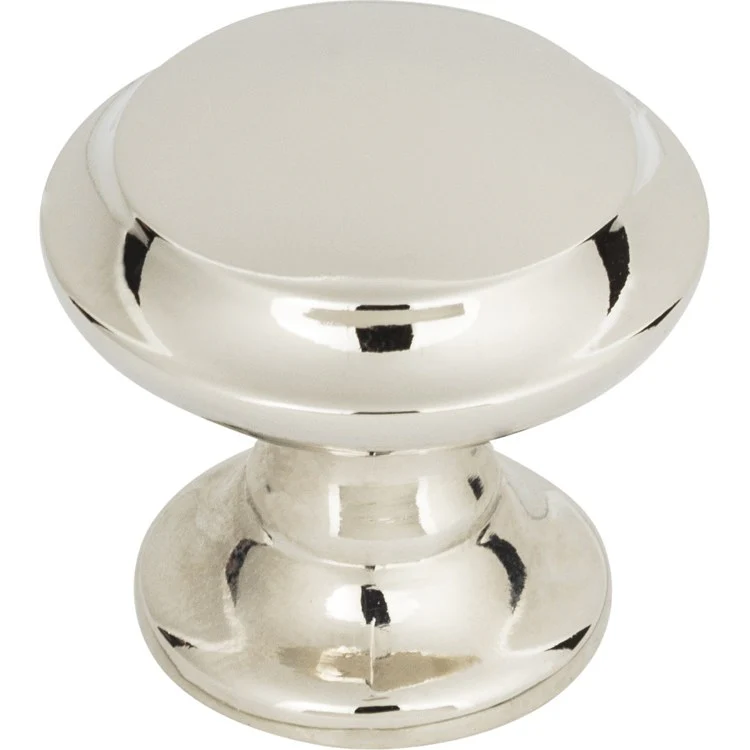 Knob Grace Barrow Brushed Satin Nickel Zinc Alloy 1-1/4 Inch - Frankwebs
