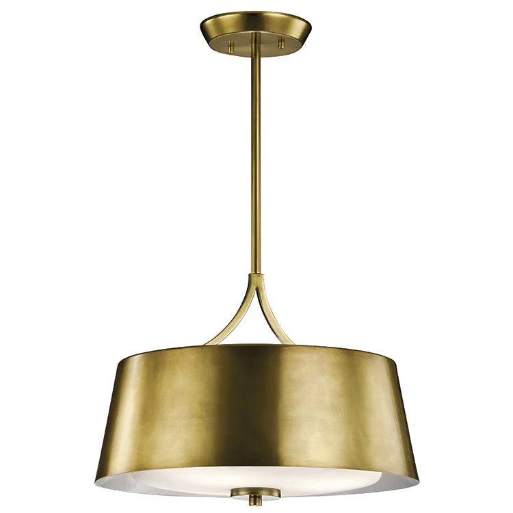 Maclain Three-Light Pendant/Semi-Flush Mount Ceiling Fixture - Frankwebs