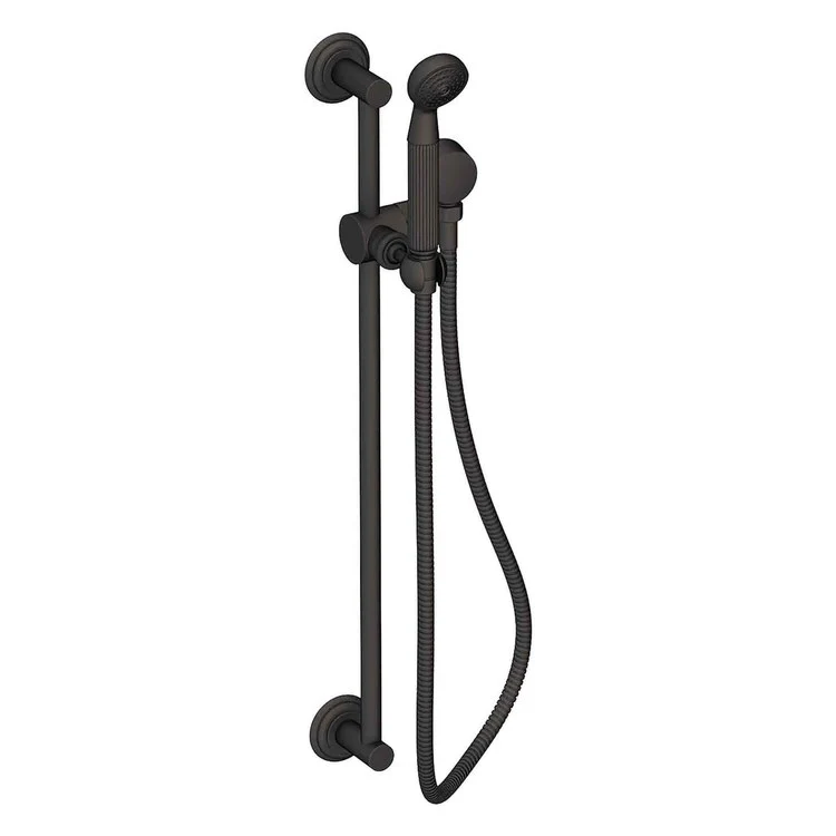 Handshower Set Tub and Shower with Slide Bar Flat Black 1 Function 1.8 Gallons per Minute - Frankwebs