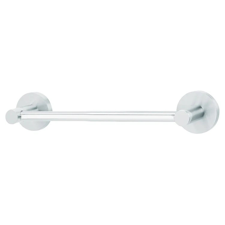 Towel Bar Contemporary I Bath 12 Inch Polished Chrome Brass 2-3/8 Inch - Frankwebs