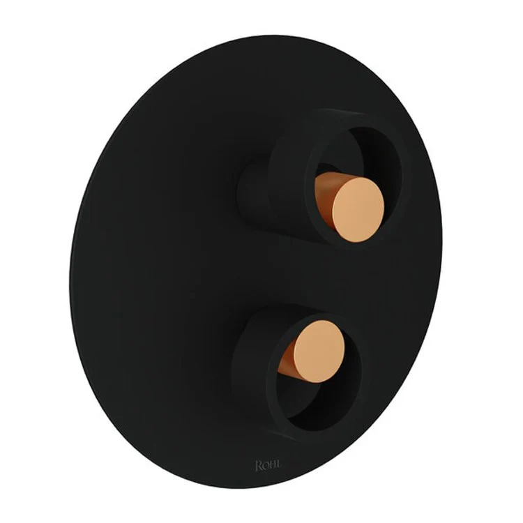 Pressure Balance Valve Trim Eclissi with Diverter 1 Circular Handle Polished Chrome 5.5 Gallons per Minute - Frankwebs