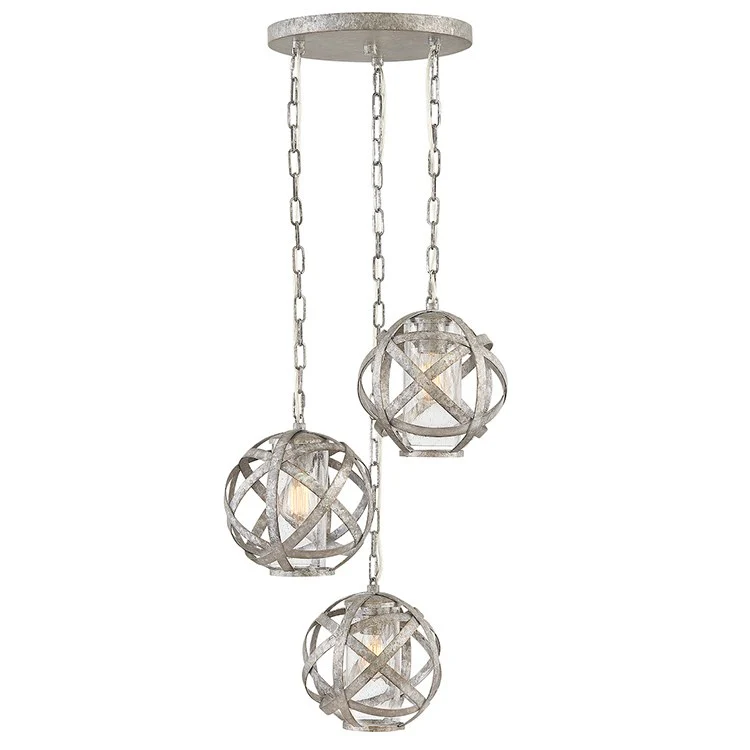 Carson Three-Light Cluster Pendant - Frankwebs