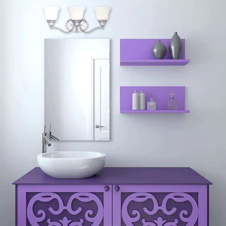 Yates Three-Light Bathroom Vanity Fixture - Frankwebs