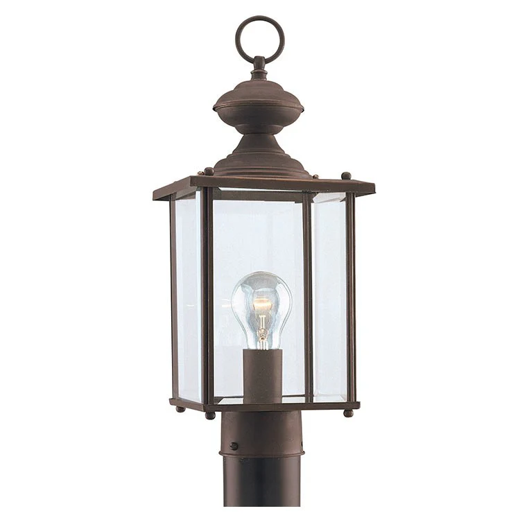 Jamestowne Single-Light Outdoor Post Lantern - Frankwebs