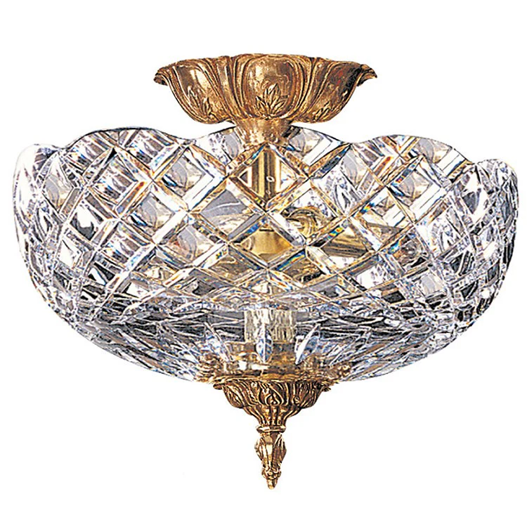 Two-Light Semi-Flush Mount Ceiling Fixture - Frankwebs