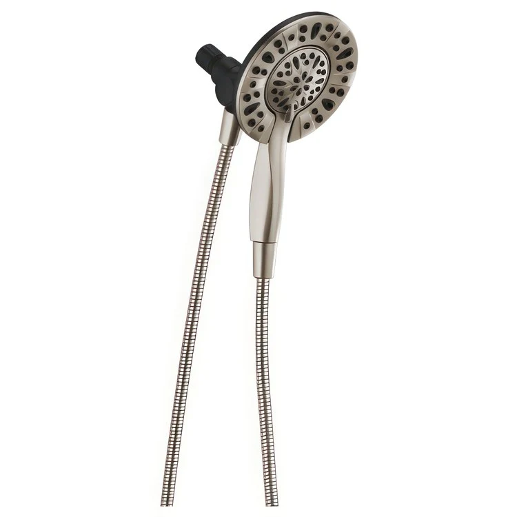 Handshower Combination Universal Showering Components In2ition 2-In-1 Satin Nickel 4 Function 1.75 Gallons per Minute - Frankwebs