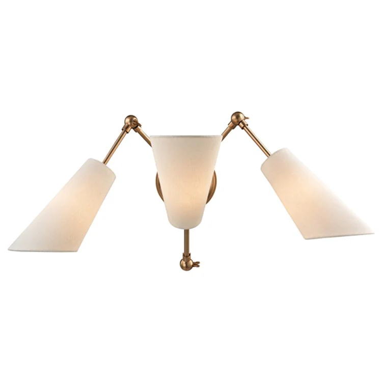 Buckingham Three-Light Wall Sconce - Frankwebs
