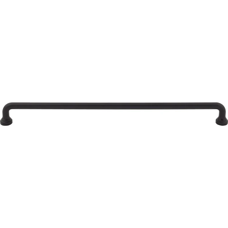 Drawer Pull Atlas Malin Matte Black Zinc Alloy 12 Inch 12-11/16 x 3/8 Inch - Frankwebs
