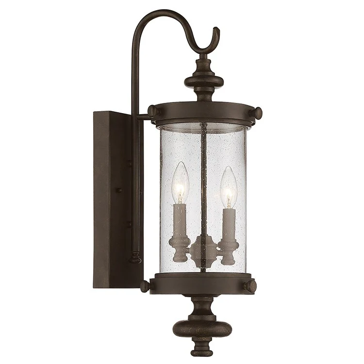 Palmer Two-Light Outdoor Wall Mount Lantern - Frankwebs