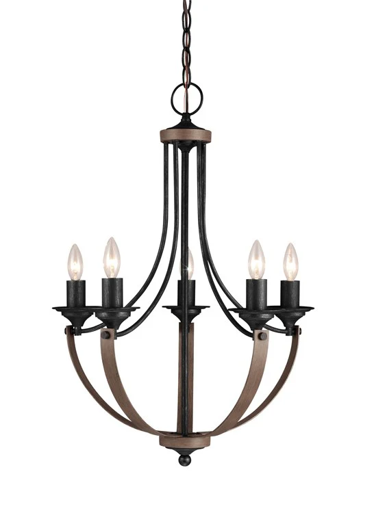 Corbeille Five-Light LED Chandelier - Frankwebs