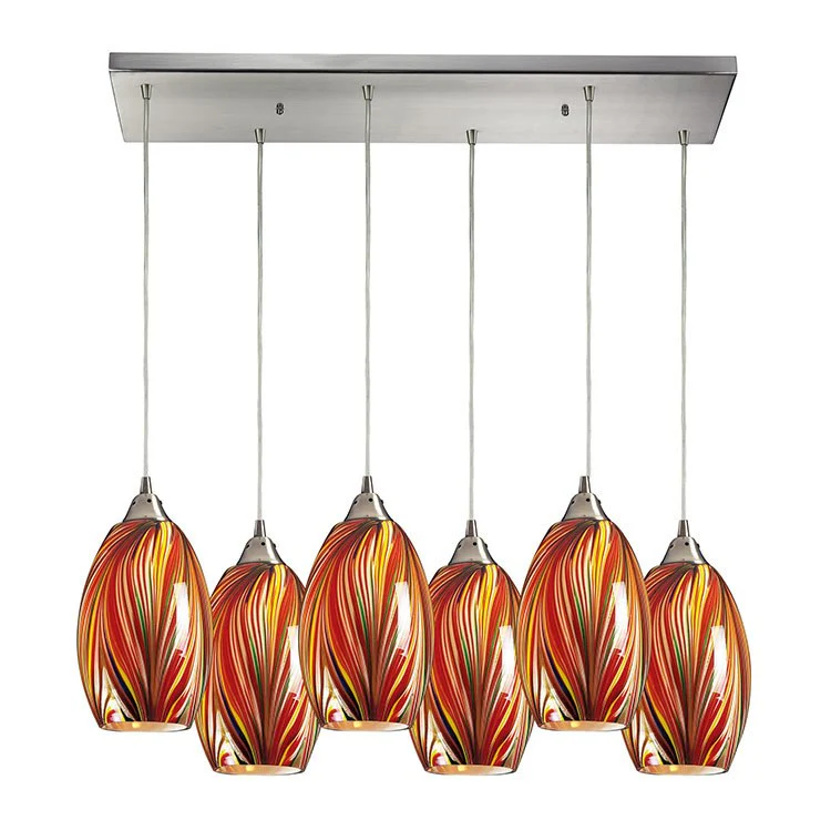 Mulinello Six-Light Pendant - Frankwebs
