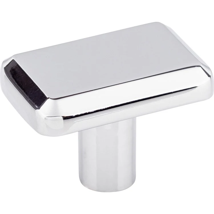 Knob Ellis Telfair Rectangle Polished Chrome Zinc Alloy 1-1/2 Inch - Frankwebs