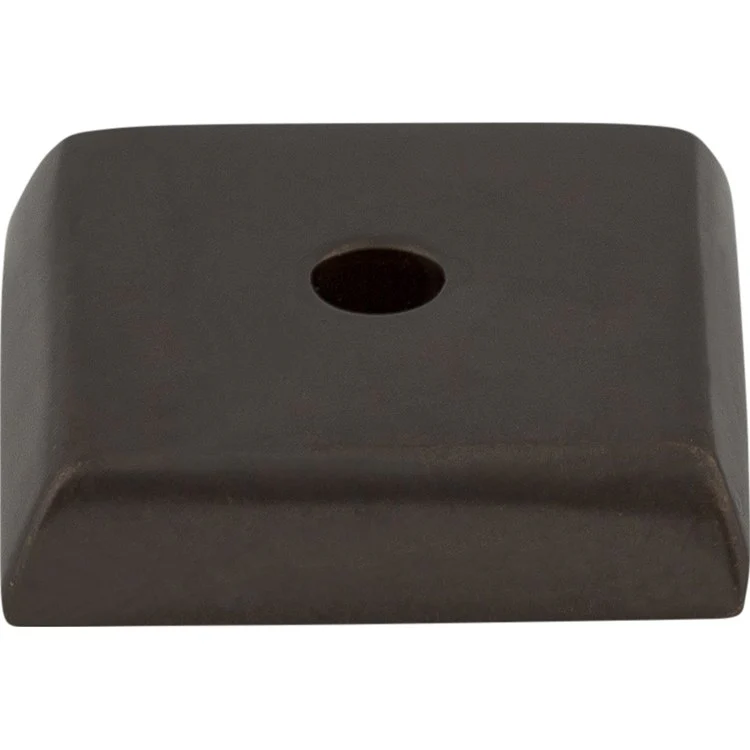 Knob Backplate Aspen Square Medium Bronze 7/8 Inch 1 Hole Bronze - Frankwebs