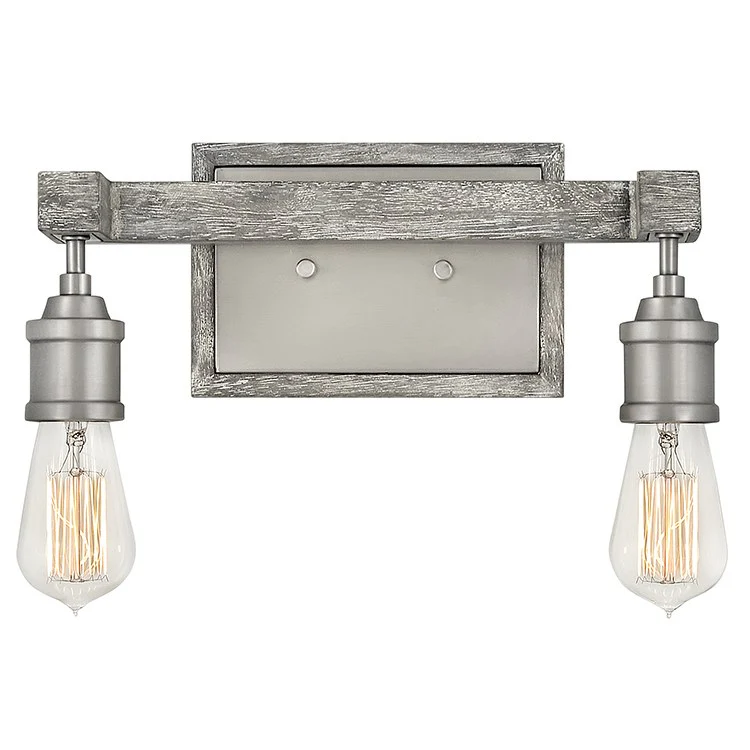 Denton Two-Light Bathroom Vanity Fixture - Frankwebs