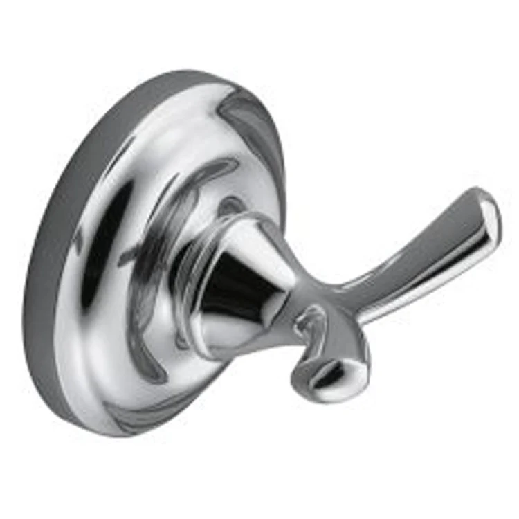 Robe Hook Madison Double Polished Chrome 2-3/4 Inch 2-7/8 Inch Concealed Screw Zinc - Frankwebs