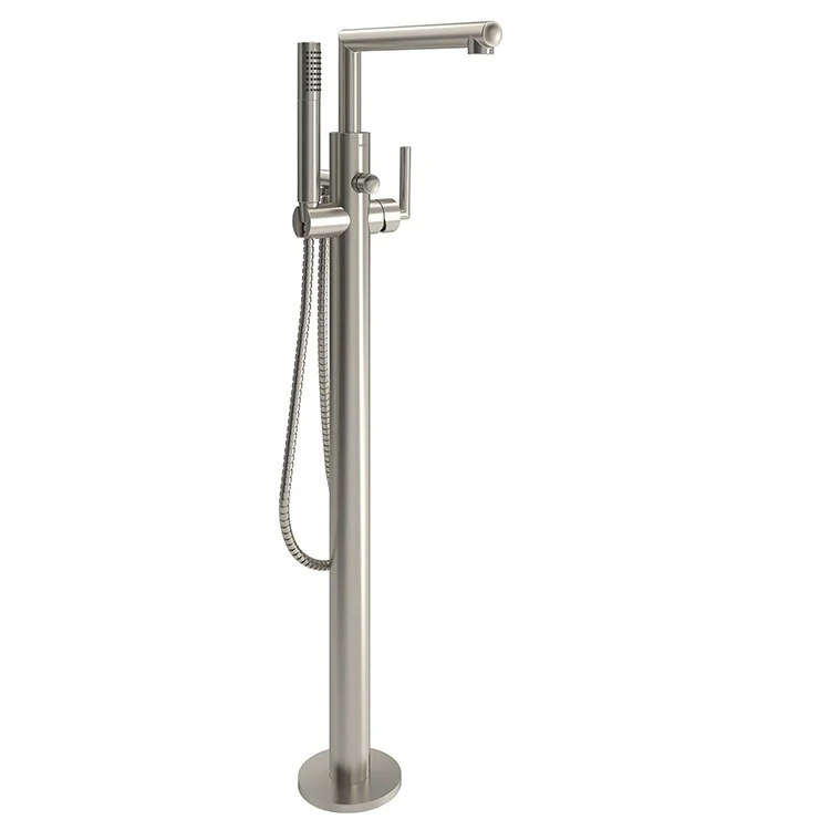 Arris Single Handle Freestanding Tub Filler Faucet with Handshower - Frankwebs