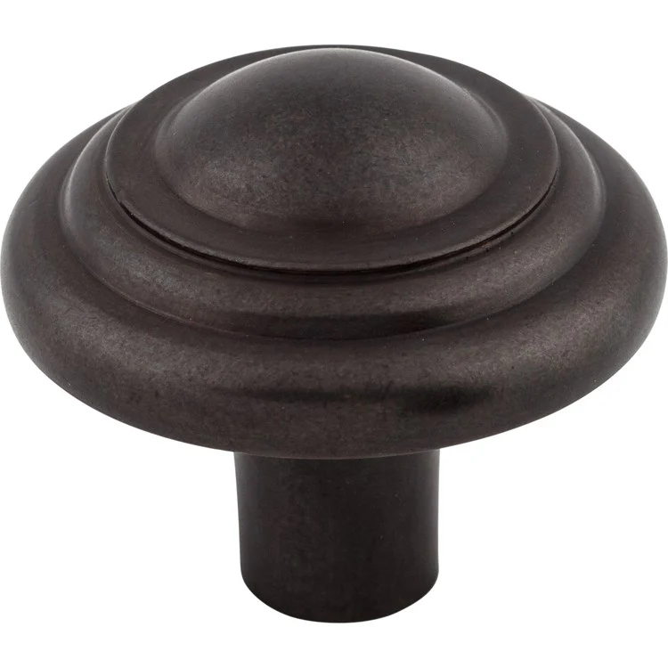 Knob Aspen Button Light Bronze 1-3/4 Inch 1-1/2 Inch Extension - Frankwebs