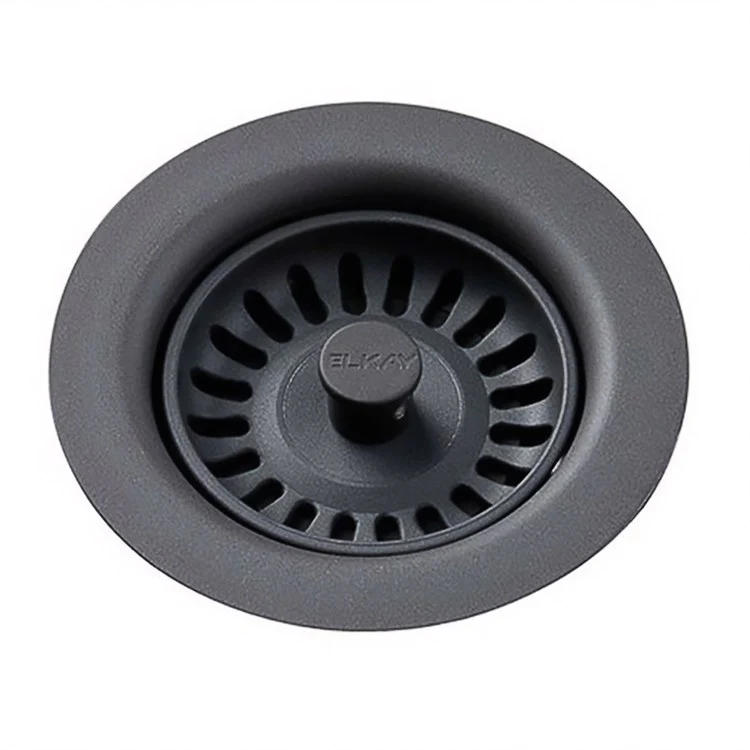 Drain Fitting with Removable Basket Strainer and Rubber Stopper 5 x 3 Inch Jubilee Polymer for Sinks with 3-1/2IN Drain Opening 4-1/2 Inch - Frankwebs