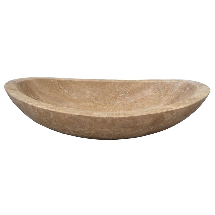 Vessel Maricopa Travertine 19-1/2 Inch Beige Granite - Frankwebs