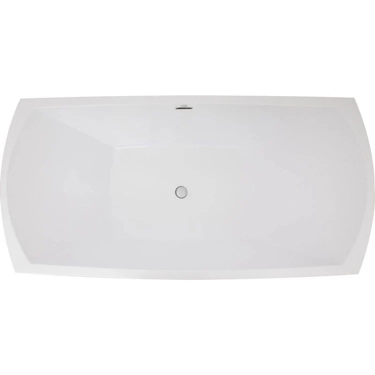Soaking Tub Metro Collection Denali 70 x 36 Inch Freestanding Center Biscuit Hydroluxe SS - Frankwebs