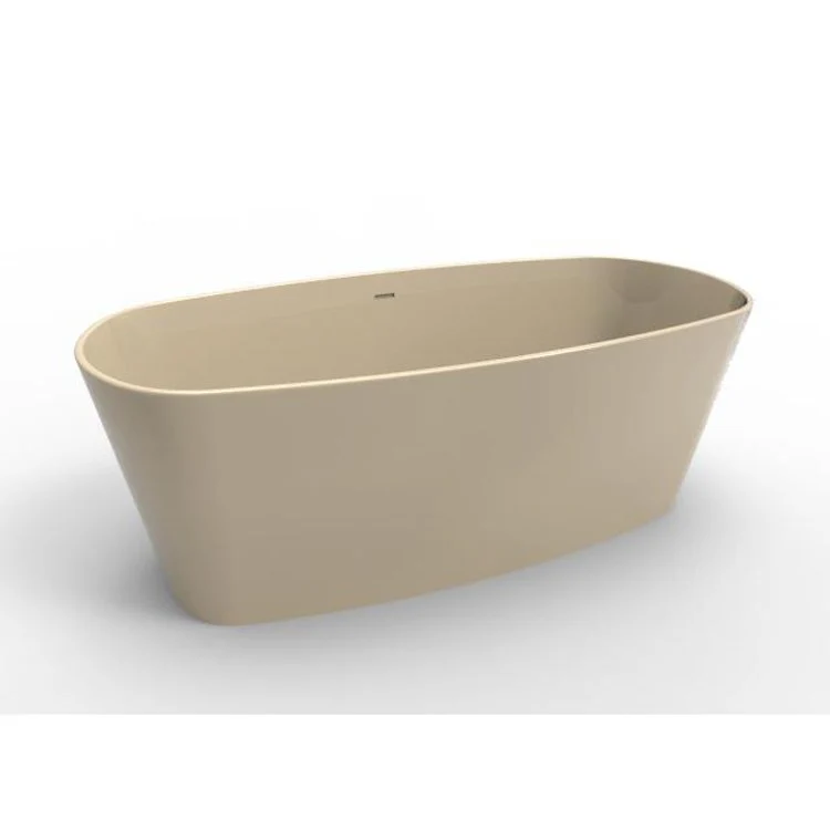Air Tub Metro Collection Newbury Freestanding White Oval Hydroluxe SS 66 x 31 x 24-1/2 Inch - Frankwebs