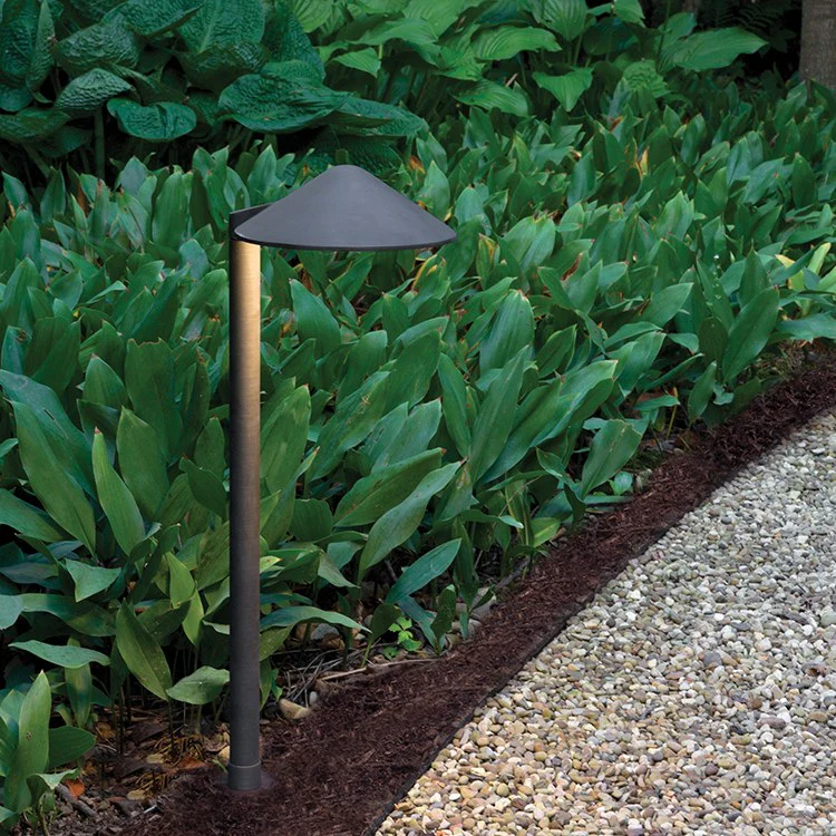 Hardy Island Single-Light LED Round Side Mount Landscape Path Light - Frankwebs